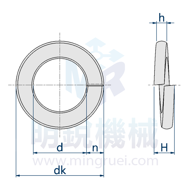 彈簧華司 1