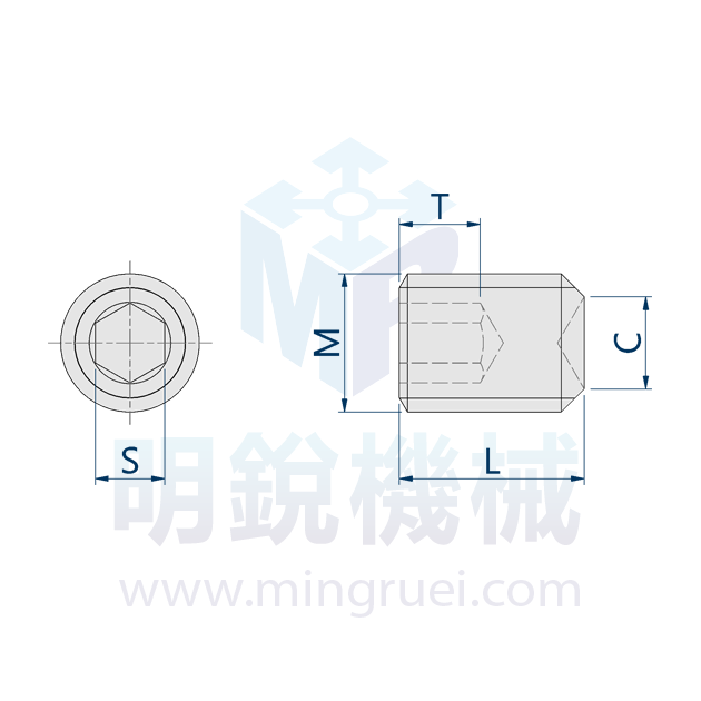 止付螺絲 2